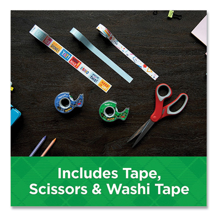 Scotch® Back To School Pack, Assorted Tapes Plus Scissors/Kit (MMMPKSCOTCH21)