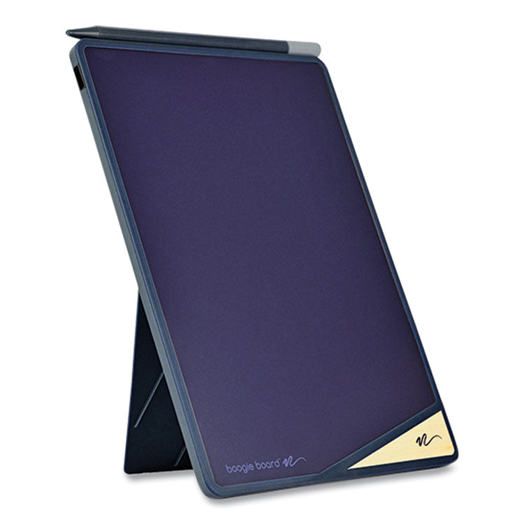 Boogie Board™ VersaBoard Reusable Writing Tablet, 8.5" LCD Touchscreen, 5.5" x 7.25", Slate Blue/Black (IMV0260001)