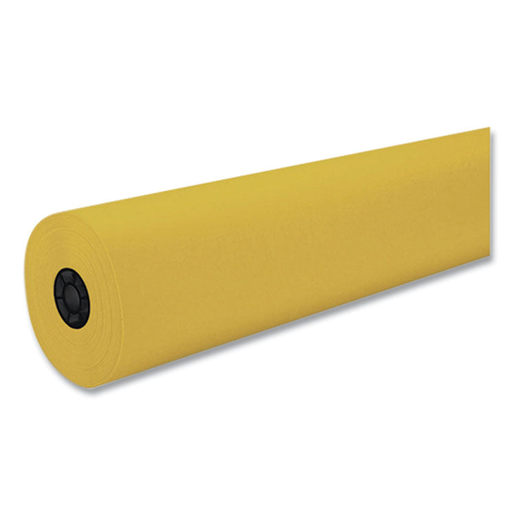 Pacon® Decorol Flame Retardant Art Rolls, 40 lb Cover Weight, 36 x 1,000 ft, Gold (PAC101211)