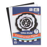 Pacon® Tru-Ray Construction Paper, 76 lb Text Weight, 9 x 12, Assorted Colors, 144/Pack (PACP6676)