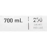 McKesson Emesis Basin Graphite 20 oz. Plastic Single Patient Use (1028128_EA) 1/EA