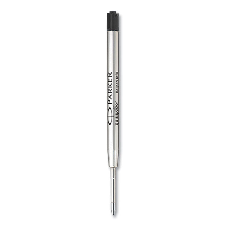 Quinkflow Refill for Parker Ballpoint Pen, Medium Tip, Black Ink, 3/Pack (PAR2119151)