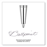 Quinkflow Refill for Parker Ballpoint Pen, Medium Tip, Black Ink, 3/Pack (PAR2119151)