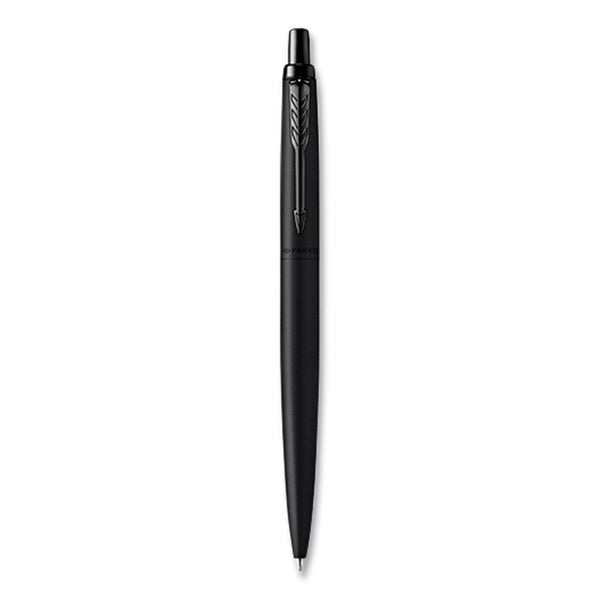 Parker® Jotter XL Retractable Ballpoint Pen, Medium Point, Blue Ink, Black Barrel (PAR2122757)