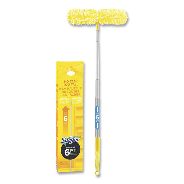 Swiffer® 360 Heavy Duty Extendable Starter Dusting Kit, 6 ft Handle (PGC49899)