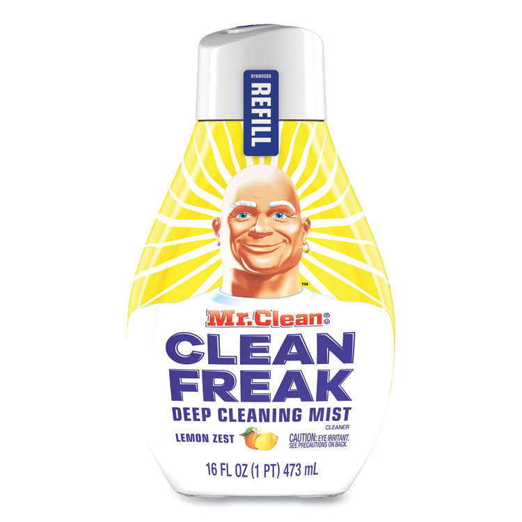 Mr. Clean® Clean Freak Deep Cleaning Mist Multi-Surface Spray Refill, Lemon Zest, 16 oz Refill Bottle (PGC79130)