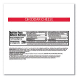 Pringles Grab & Go Cheddar Cheese Crisps, 1.4 oz Can, 12 Carton (PRG84556) Case of 12