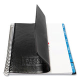 RE-Focus The Creative Office Executive Format Password Log Book, 576 Total Entries, 4 Entries/Page, Black Faux-Leather Cover, (72) 10 x 7.6 Sheets (RFCEXPWBOOKBLK) Each