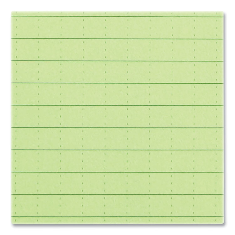 Rite in the Rain® All-Weather Wire-O Notepad, Universal: Narrow Rule and Quadrille Rule, Dark Green Cover, 50 White 3 x 5 Sheets (RIR935)