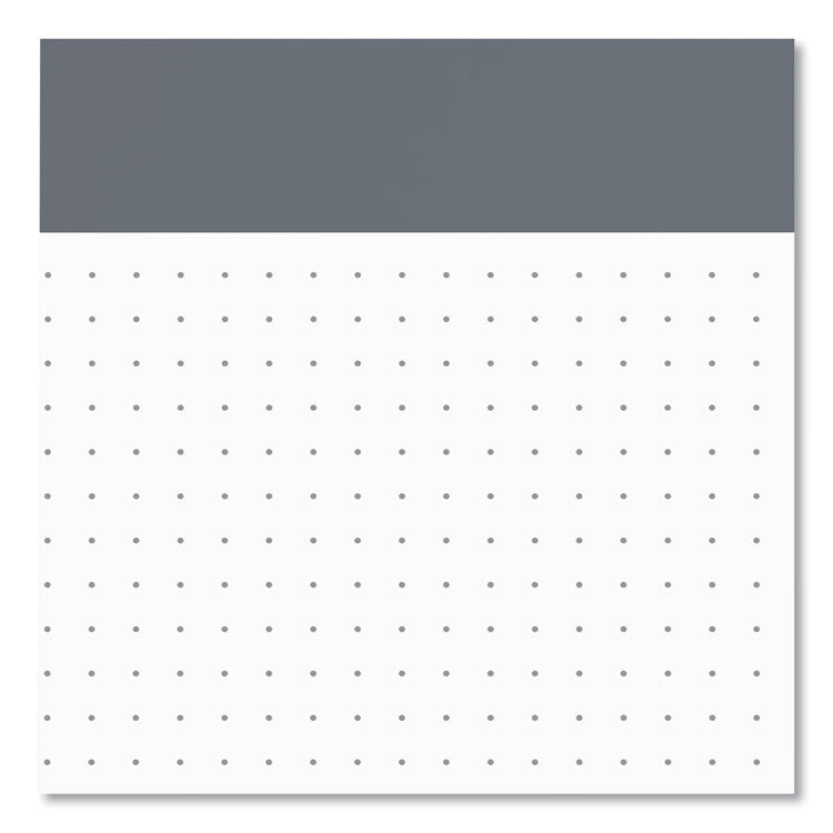 TRU RED™ Writing Pad, Dotted Rule (4 sq/in), 50 White 8.5 x 11 Sheets (TUD59957)
