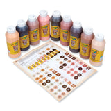 Crayola® Colors of the World Washable Paint, 9 Assorted Colors, 8 oz Bottles, 9/Pack (CYO542314) Pack of 9