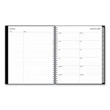 Enterprise Monthly Planner, 10 x 8, Black Cover, 12-Month (Jan to Dec): 2025 (BLS131794)