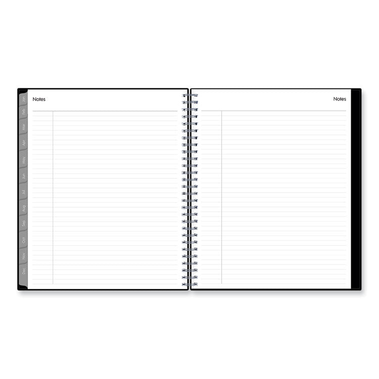 Enterprise Monthly Planner, 10 x 8, Black Cover, 12-Month (Jan to Dec): 2025 (BLS131794)