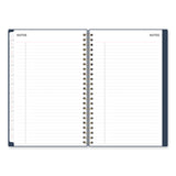 Blue Sky® Ashlyn Weekly/Monthly Planner, Floral Artwork, 8 x 5, Navy/Multicolor Cover, 12-Month (Jan to Dec): 2026 (BLS143958)
