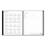 Enterprise Monthly Planner, 10 x 8, Black Cover, 12-Month (Jan to Dec): 2025 (BLS131794)