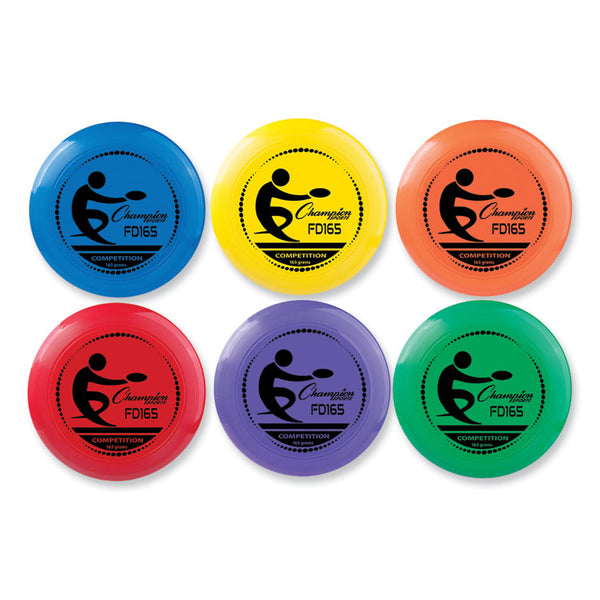 Champion Sports Competition Plastic Disc, 11" Diameter (CSIFD165) Each