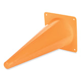 Champion Sports High Visibility Plastic Cones, 8" x 8" x 18" (CSITC18) Each