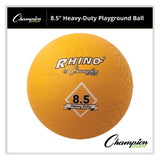 Champion Sports Heavy Duty Playground Ball, 8.5" Diameter, Yellow (CSIPG85HD)