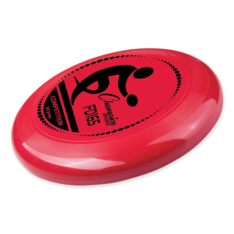 Champion Sports Competition Plastic Disc, 11" Diameter (CSIFD165) Each