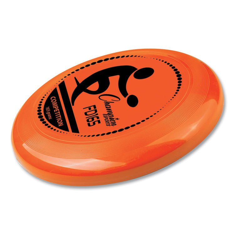 Champion Sports Competition Plastic Disc, 11" Diameter (CSIFD165) Each