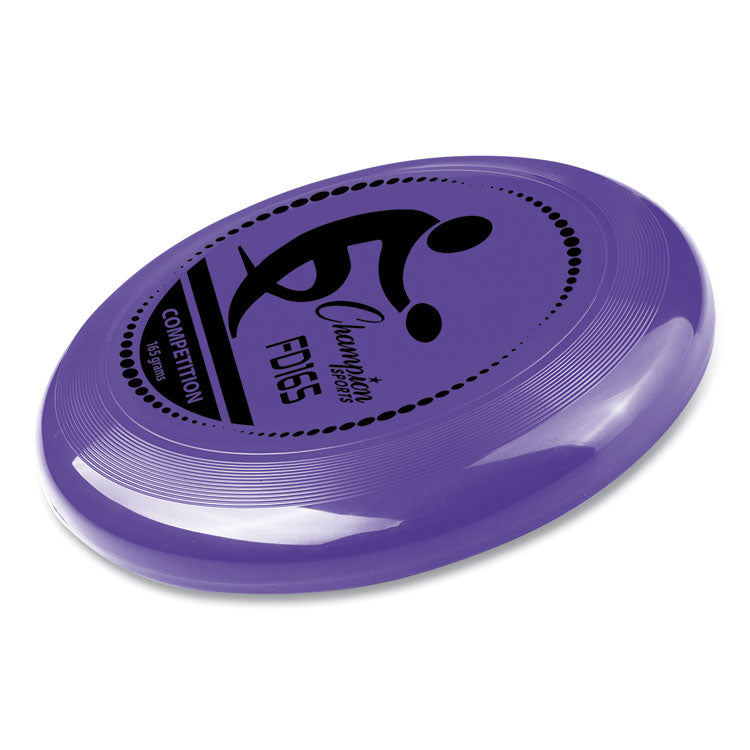 Champion Sports Competition Plastic Disc, 11" Diameter (CSIFD165) Each