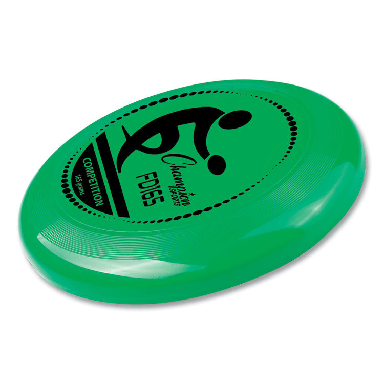 Champion Sports Competition Plastic Disc, 11" Diameter (CSIFD165) Each