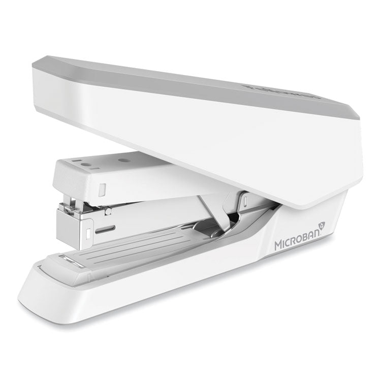 Fellowes® LX870™ EasyPress™ Stapler, 40-Sheet Capacity, Gray/White (FEL5014501)