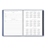 AT-A-GLANCE® Contemporary Weekly/Monthly Planner, 11.38 x 9, Slate Blue Cover, 12-Month (Jan to Dec): 2025 (AAG70940X20)