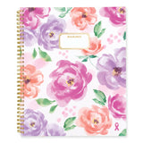 AT-A-GLANCE® Badge Floral Weekly/Monthly Planner, Floral Artwork, 11 x 9.2, White/Multicolor Cover, 13-Month (Jan to Jan): 2024 to 2025 (AAG1675F905)