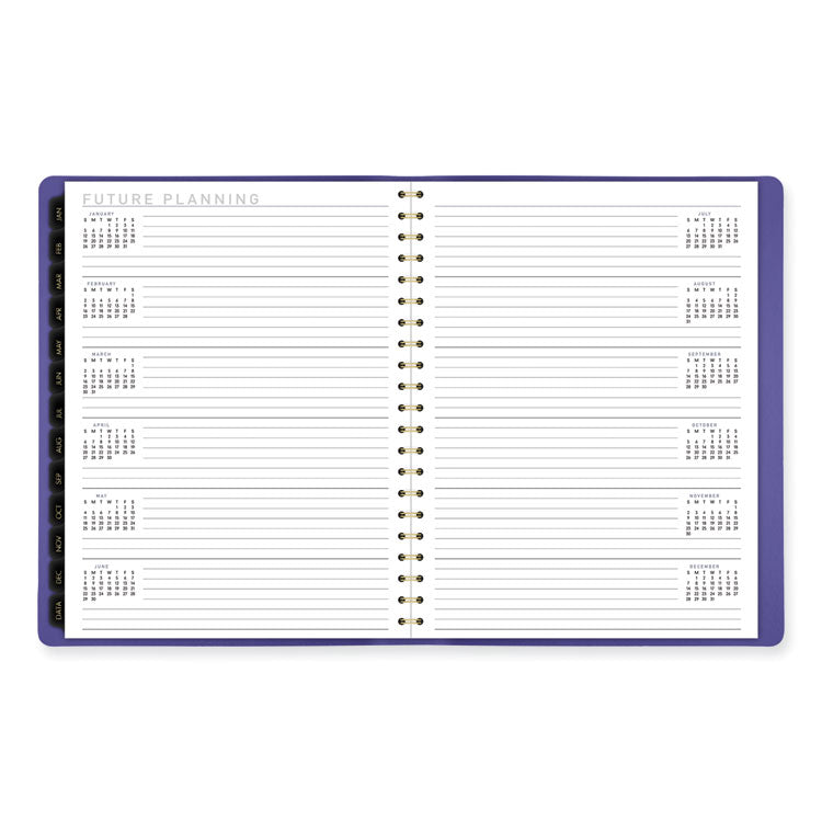 AT-A-GLANCE® Contemporary Weekly/Monthly Planner, 11.38 x 9, Purple Cover, 12-Month (Jan to Dec): 2025 (AAG70940X14)