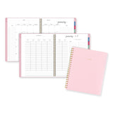 AT-A-GLANCE® Harmony Weekly/Monthly Poly Planner, 11 x 9.38, Pink Cover, 13-Month: Jan 2026 to Jan 2027 (AAG109990527) Each