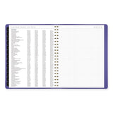 AT-A-GLANCE® Contemporary Weekly/Monthly Planner, 11.38 x 9, Purple Cover, 12-Month (Jan to Dec): 2025 (AAG70940X14)