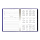 AT-A-GLANCE® Contemporary Weekly/Monthly Planner, 11.38 x 9, Purple Cover, 12-Month (Jan to Dec): 2025 (AAG70940X14)