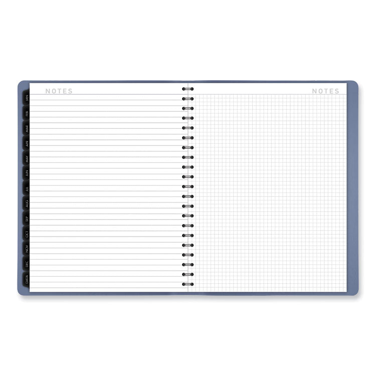 AT-A-GLANCE® Contemporary Weekly/Monthly Planner, 11.38 x 9, Slate Blue Cover, 12-Month (Jan to Dec): 2025 (AAG70940X20)