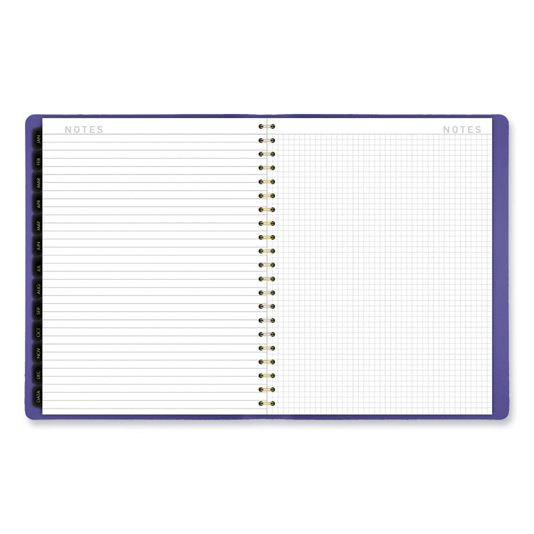 AT-A-GLANCE® Contemporary Weekly/Monthly Planner, 11.38 x 9, Purple Cover, 12-Month (Jan to Dec): 2025 (AAG70940X14)