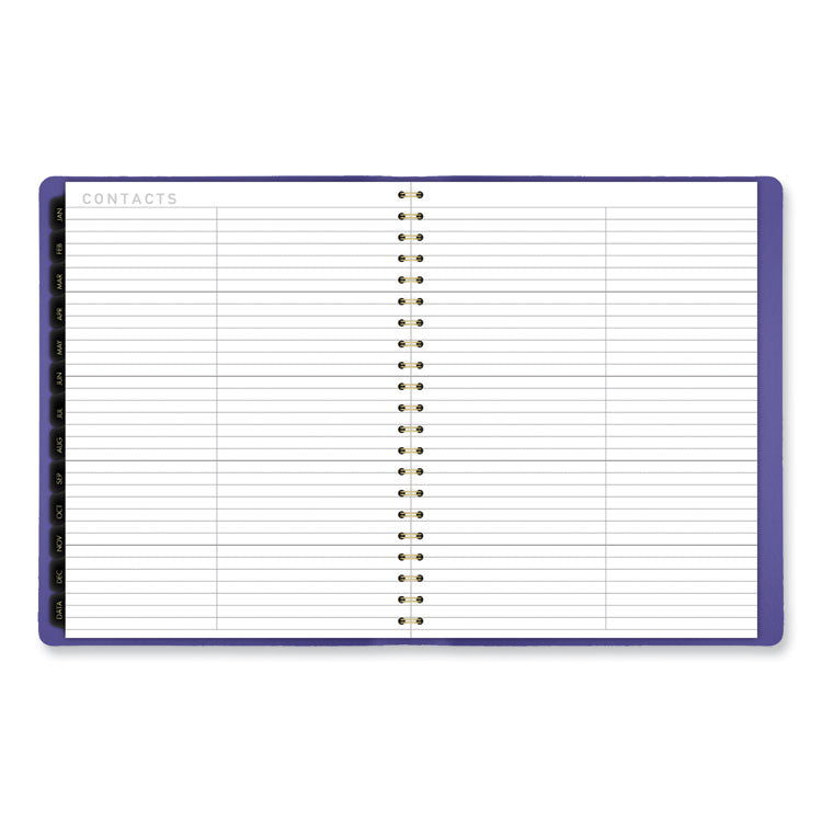 AT-A-GLANCE® Contemporary Weekly/Monthly Planner, 11.38 x 9, Purple Cover, 12-Month (Jan to Dec): 2025 (AAG70940X14)