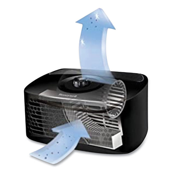 Honeywell True HEPA Tabletop Air Purifier, 90 sq ft Room Capacity, Black (HWLHPA020B) Each
