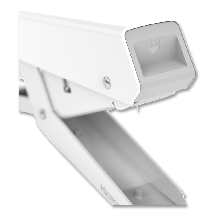 Fellowes® LX890™ Handheld Plier Stapler, 40-Sheet Capacity, 0.25"; 0.31" Staples, White (FEL5014701)