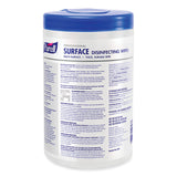 PURELL® Professional Surface Disinfecting Wipes, 1-Ply, 7 x 8, Fresh Citrus, White, 110/Canister, 6 Canisters/Carton (GOJ934206CT) Case of 6