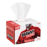 Brawny® Professional Premium DRC Wipers, Paper, 1-Ply, 12.5 x 16.75, White, 152/Box (GPC2008003) Box of 152