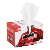 Brawny® Professional Premium DRC Wipers, Paper, 1-Ply, 12.5 x 16.75, White, 152/Box (GPC2008003) Box of 152