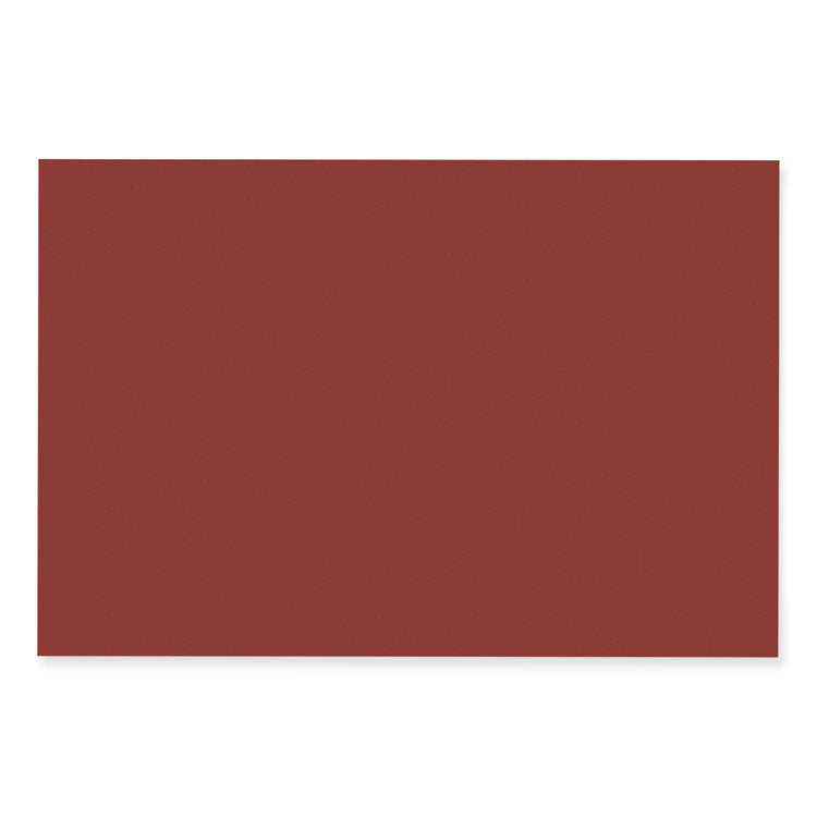 Prang® SunWorks Construction Paper, 50 lb Text Weight, 12 x 18, Red, 50/Pack (PACP6107) Pack of 50