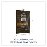 Peet's Coffee & Tea® FLAVIA Ground Coffee Freshpacks, French Roast, 0.35 oz Freshpack, 76/Carton (PEELPC00263)