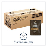 Peet's Coffee & Tea® FLAVIA Ground Coffee Freshpacks, French Roast, 0.35 oz Freshpack, 76/Carton (PEELPC00263)