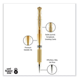 uniball® Impact Bold Gel Pen, Stick, Bold 1 mm, Assorted Marvelous Metallics Ink and Barrel Colors, 3/Pack (UBC1919997) Set of 3