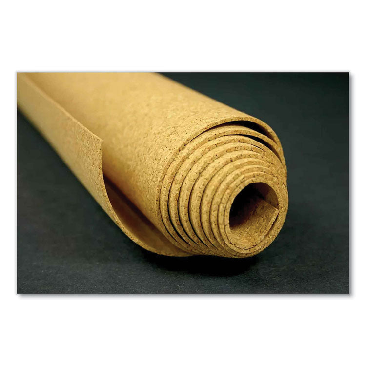 Ghent Natural Cork Roll, 0.25" Thick, 144 x 48.5, Natural Brown Surface, Ships in 7-10 Business Days (GHE14RK412)