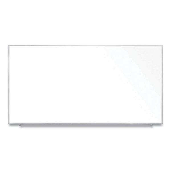 Ghent Magnetic Porcelain Whiteboard with Aluminum Frame, 120.59 x 60.47, White Surface, Satin Aluminum Frame,Ships in 7-10 Bus Days (GHEM1P5104)