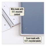 Five Star® Recycled Notebook, 1 Subject, Medium/College Rule, Randomly Assorted Cover, 11 x 8.5 Sheets (MEA820053)