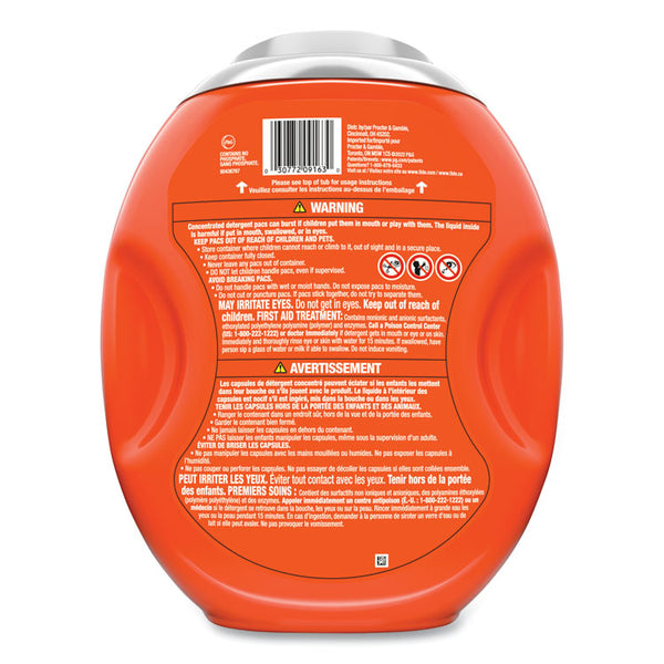 Tide® Hygienic Clean Heavy 10x Duty Power Pods, Original Scent, 76 oz Tub, 45 Pods, 4/Carton (PGC09163)