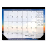 House of Doolittle™ Recycled Earthscapes Desk Pad Calendar, Seascapes Photography, 22 x 17, Black Binding/Corners,12-Month (Jan to Dec): 2026 (HOD138) Each
